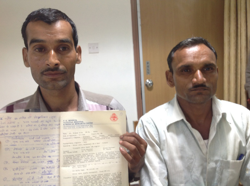 Rathod brothers from Ratlam Undergone for Heart Valve Operations in 1995.